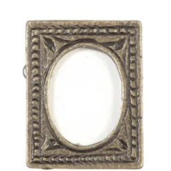 Antique Brass Dollhouse Miniature Picture Frame