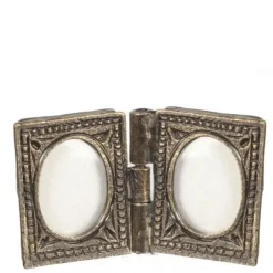 Antique Brass Dollhouse Miniature Folding Frame