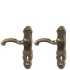 Antique Brass Dollhouse Miniature French Door Handles
