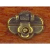 Antique Brass Dollhouse Miniature Trunk Lock