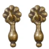 Antique Brass Dollhouse Miniature Cabinet Pulls