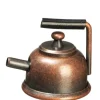 Antique Bronze Dollhouse Miniature Teapot