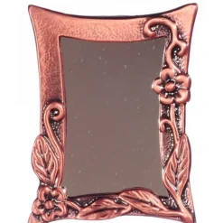 Antique Copper Dollhouse Miniature Mirror