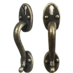 Antique Finish Dollhouse Miniature Door Pulls