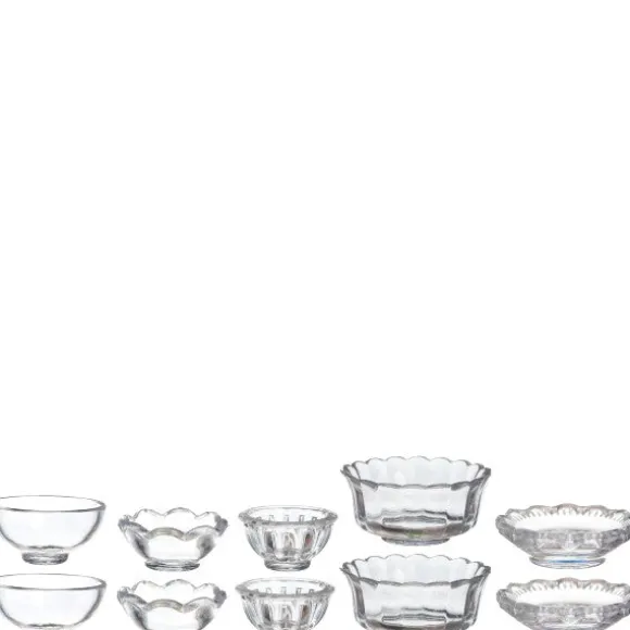 10 Assorted Dollhouse Miniature Bowls