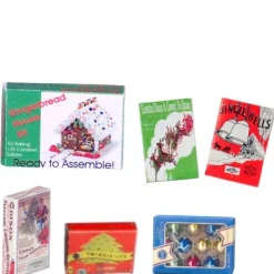 Assorted Dollhouse Miniature Christmas Accessories