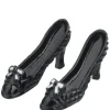 Black Dollhouse Miniature High Heels