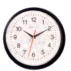 Black Dollhouse Miniature Wall Clock