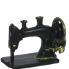Black Dollhouse Miniature Sewing Machine