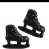 Black Dollhouse Miniature Ice Skates