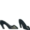 Black Dollhouse Miniature High Heels