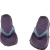 Blue & Lilac Dollhouse Miniature Sandals