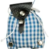 Blue & White Dollhouse Miniature Backpack