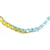 Blue & Yellow Dollhouse Miniature Paper Chain