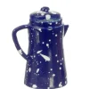 Blue Enamelware Dollhouse Miniature Coffee Pot