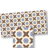 Blue, Yellow & Red Dollhouse Floor Tile
