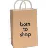 Born to Shop Dollhouse Miniature Shopping Bag