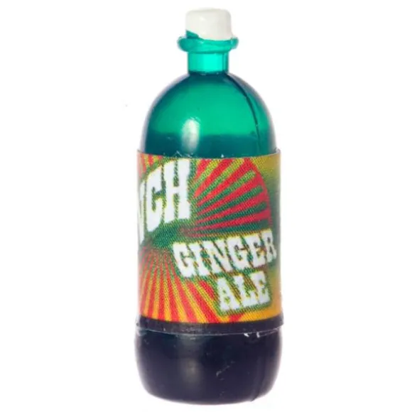 Bottle of Dollhouse Miniature Ginger Ale
