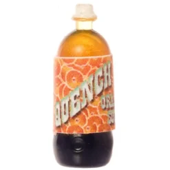 Bottle of Dollhouse Miniature Orange Soda