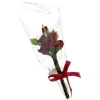 Bouquet of Dollhouse Miniature Red Roses