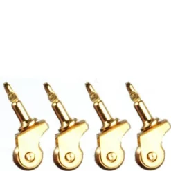 Brass Dollhouse Miniature Furniture Casters