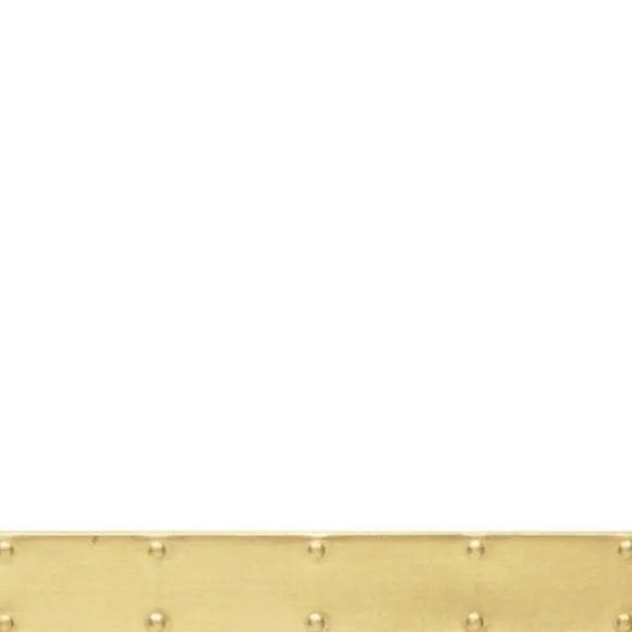 Brass Dollhouse Miniature Door Kick Plates