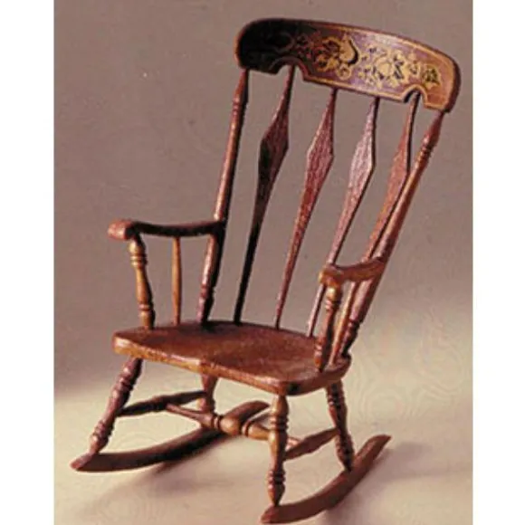 Chrysbon Dollhouse Miniature Rocker Kit