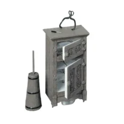 Chrysnbon Dollhouse Miniature Ice Box Kit