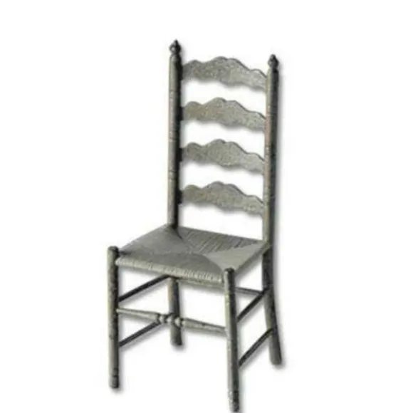 Chrysnbon Dollhouse Miniature Ladder-back Chair Kit