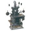 Chrysnbon Dollhouse Miniature Stove Kit