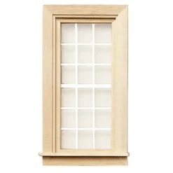 Classic Value Dollhouse Miniature Window