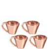 Copper Dollhouse Miniature Cups