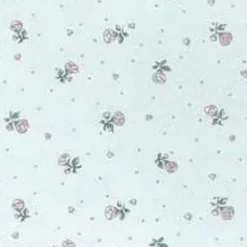 Cream Petite Fleur Dollhouse Wallpaper