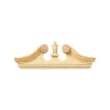 Curved Dollhouse Miniature Window Pediment Set