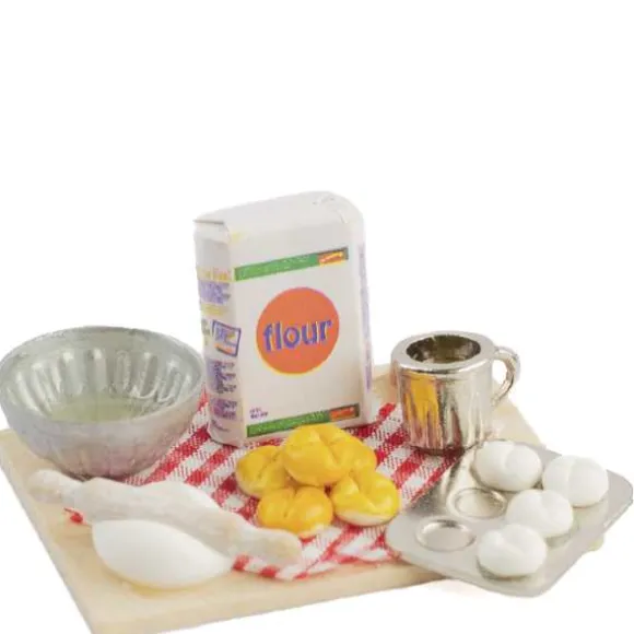 Dollhouse Miniature Baking Set