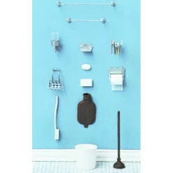 Dollhouse Miniature Bathroom Accessories