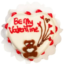 Dollhouse Miniature "Be My Valentine" Cake