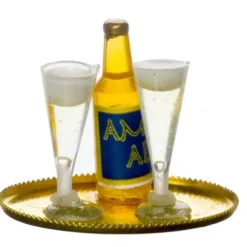 Dollhouse Miniature Beer Tray