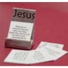 Dollhouse Miniature Bible Messages Card Holder