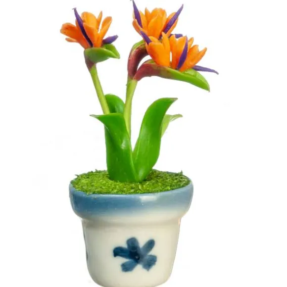 Dollhouse Miniature Bird of Paradise Plant