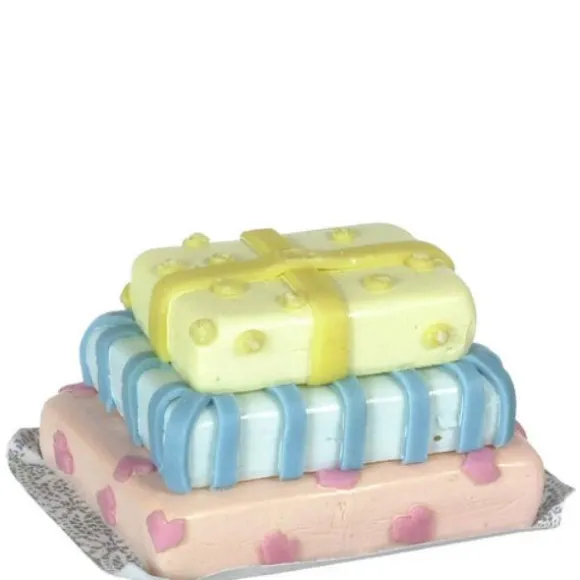 Dollhouse Miniature Birthday Presents Cake