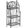 Dollhouse Miniature Black Wire Shelf