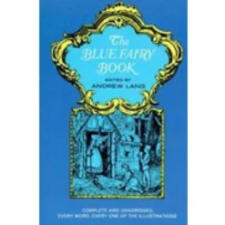 Dollhouse Miniature Blue Fairy Book