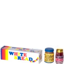 Dollhouse Miniature Bread, Peanut Butter & Jelly