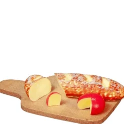 Dollhouse Miniature Bread & Cheese Board