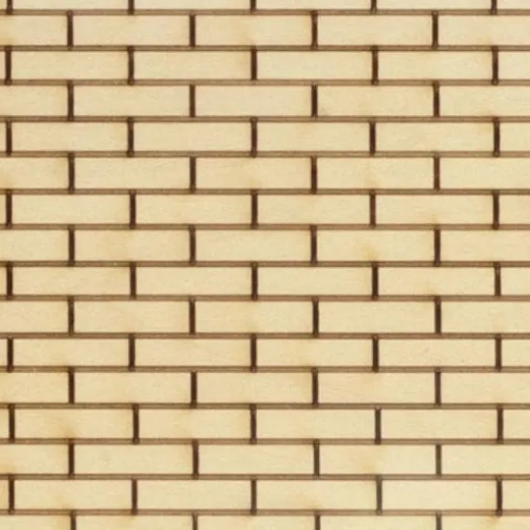 Dollhouse Miniature Brick Siding