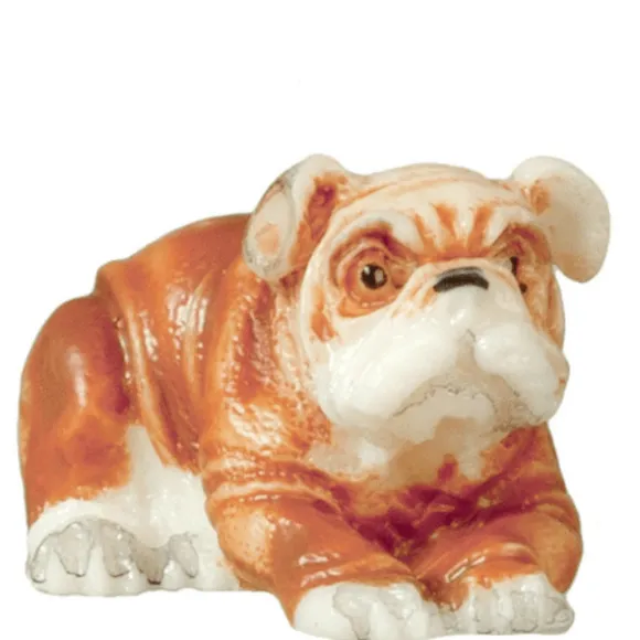 Dollhouse Miniature Bulldog