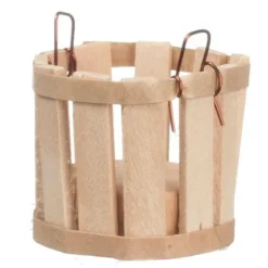 Dollhouse Miniature Bushel Basket