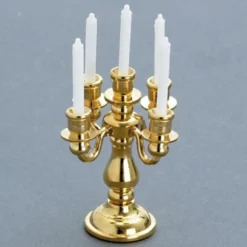 Dollhouse Miniature Candelabra
