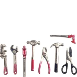 Dollhouse Miniature Carpenter Tools